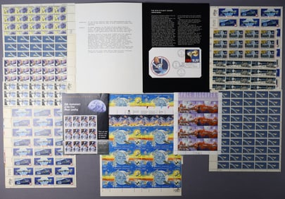 Amazing U.S. Space Stamp Collection