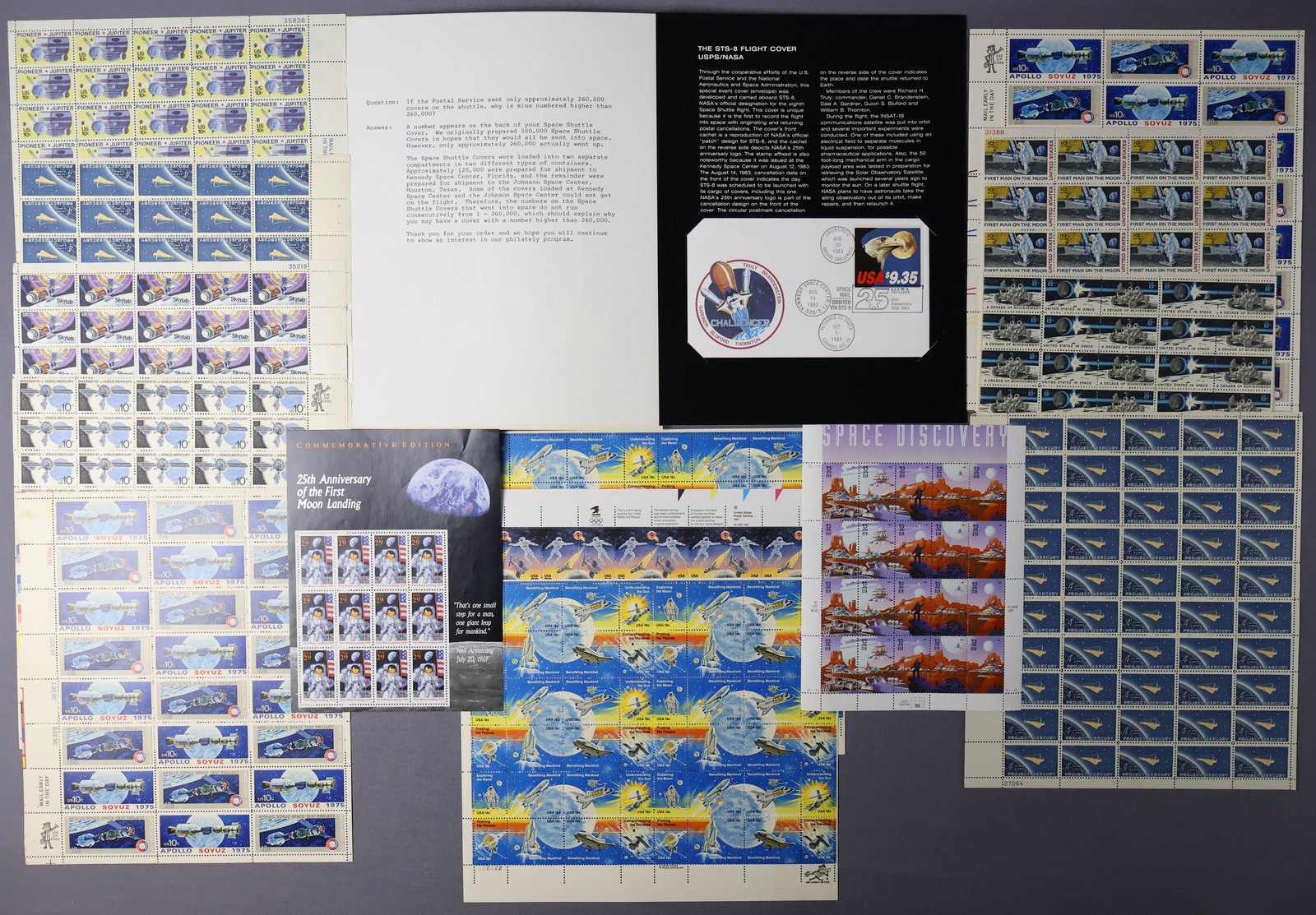 Amazing U.S. Space Stamp Collection (1 of 4)