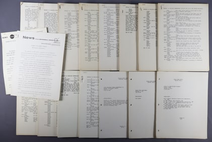 Official Apollo Mission Commentary & Briefing Publications