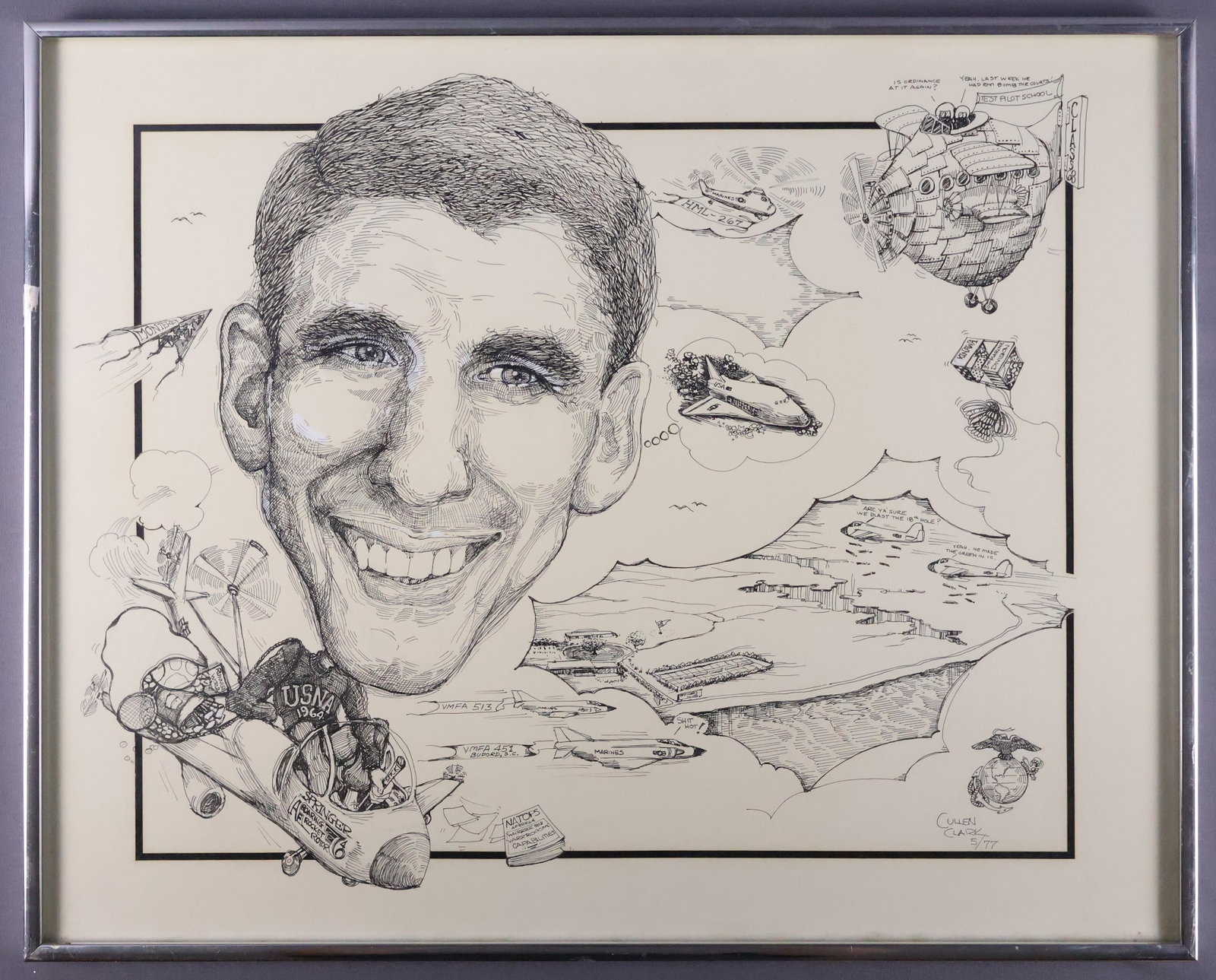 Bob Springer's Framed Artwork (1 of 2)