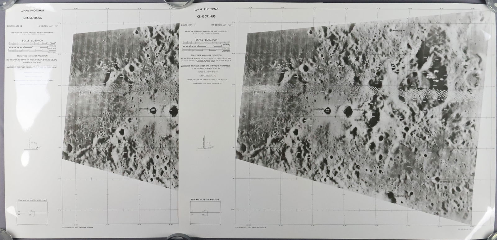 Lunar Photomaps 1969 (A Kodak Paper) (1 of 3)