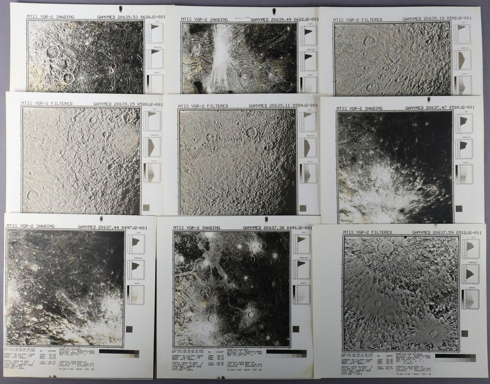 9 - Original Voyager II Photographs of Ganymed (1 of 2)