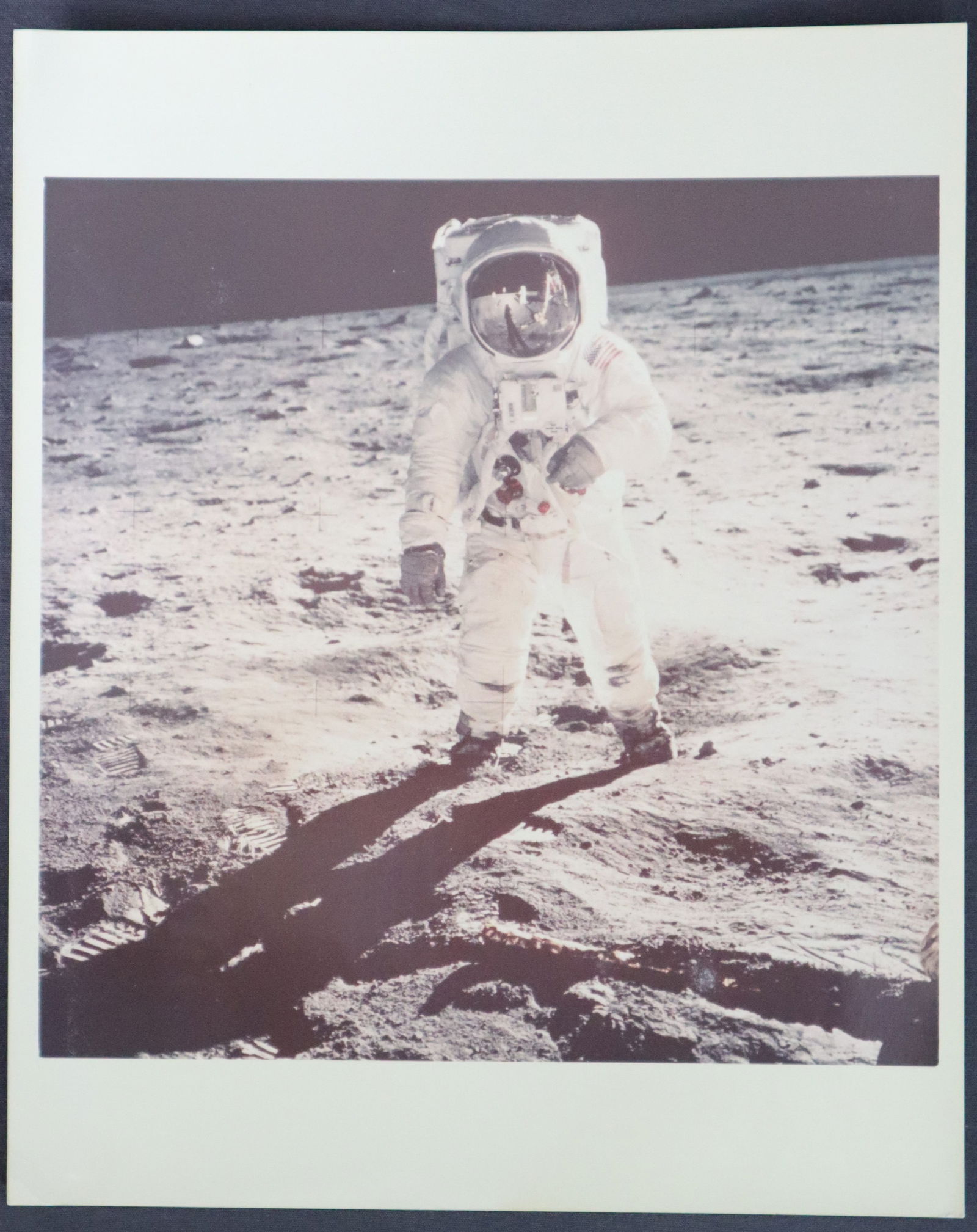 Vintage Apollo 11 "Visor" Photograph on "A Kodak Paper" (1 of 2)