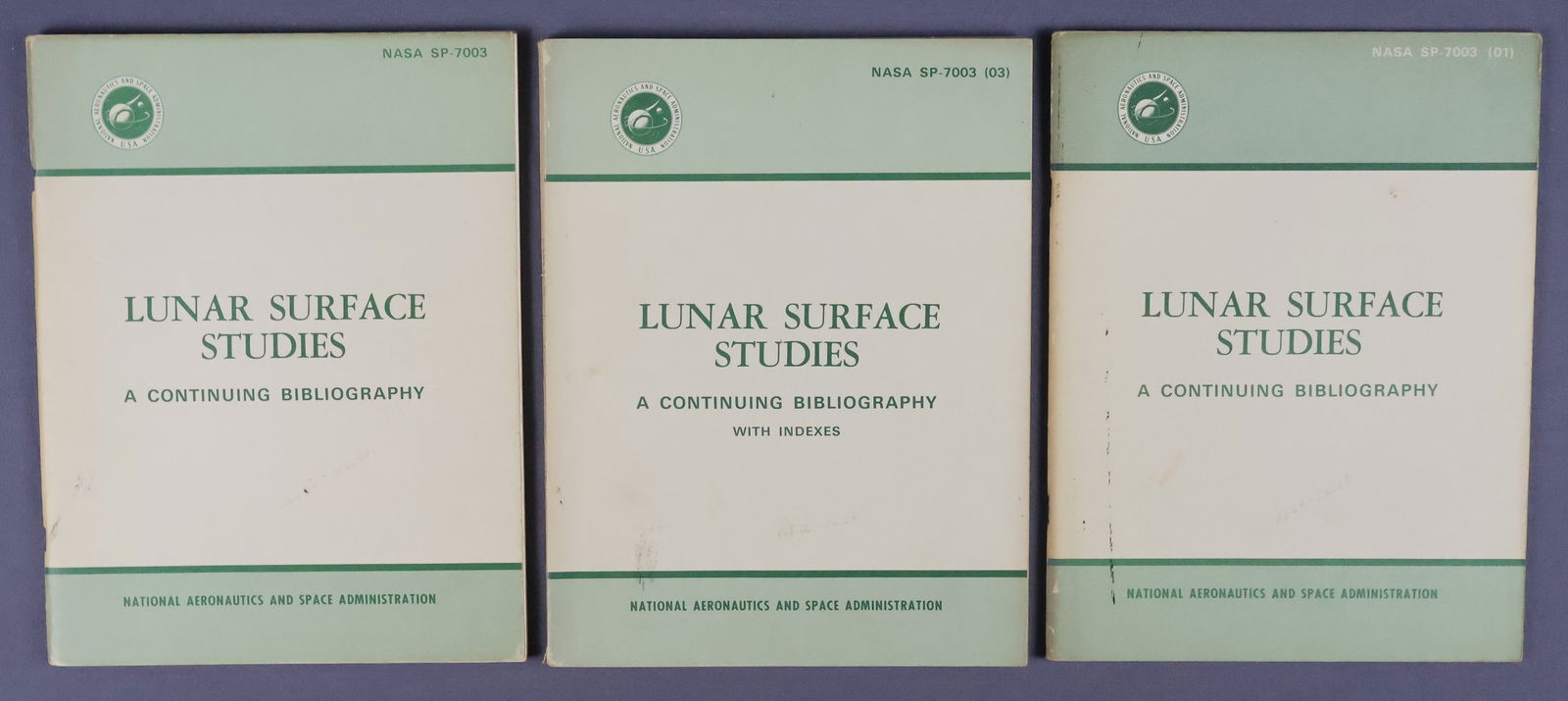 Apollo Lunar Surface Studies Books (1 of 3)