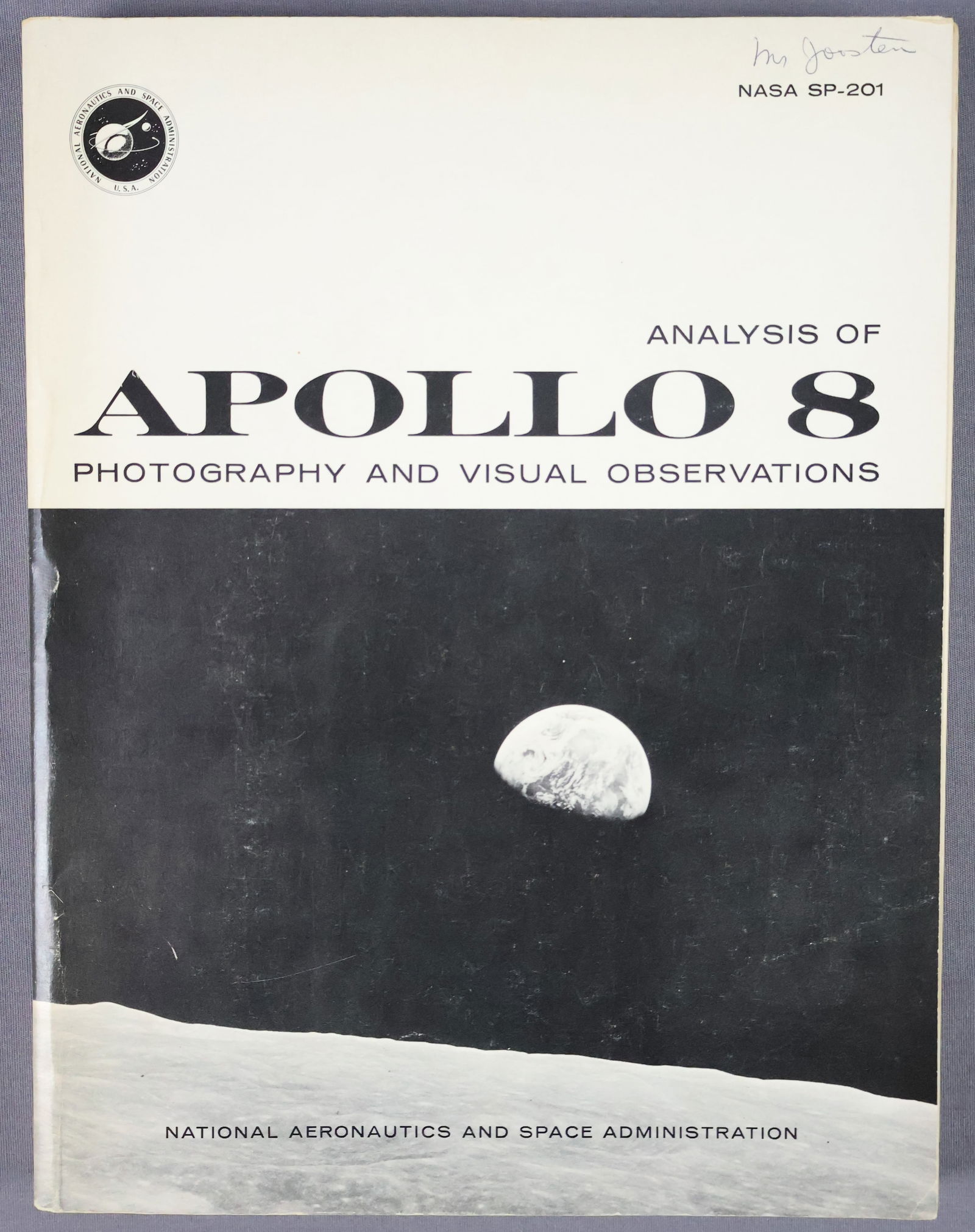 Apollo 8 Photographic Reference Book (1 of 8)