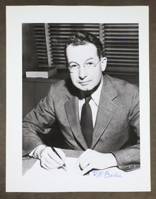Manhattan Project Physicist Robert F. Bacher Signed Photograph