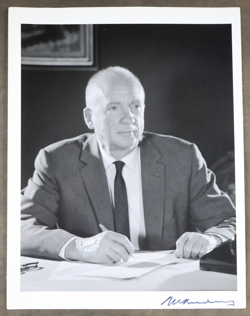 Thermonuclear Bomb Physicist Norris E. Bradbury Signed Photograph (1 of 2)