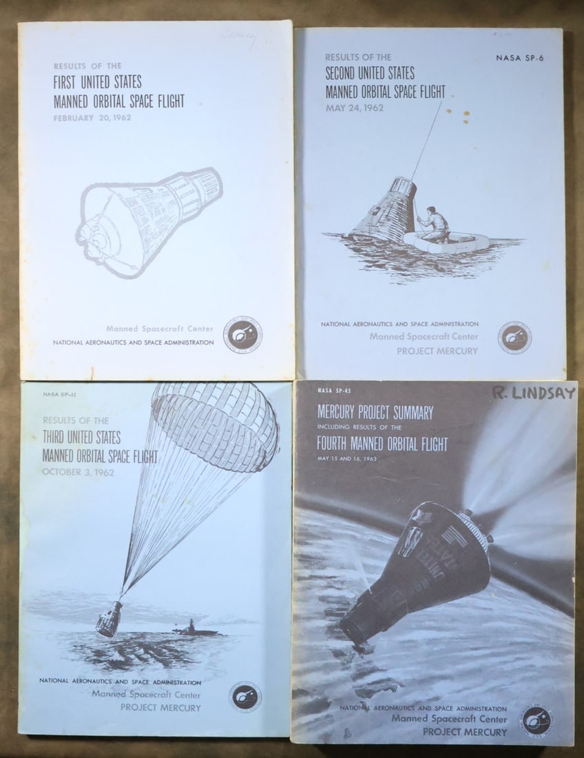 4 - Original Project Mercury Results & Summary Manuals (1 of 3)