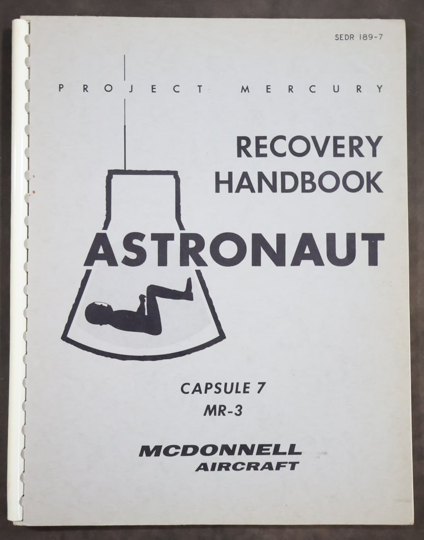 Project Mercury MR-3 "Alan Shepard" Astronaut Recovery Handbook (1 of 7)