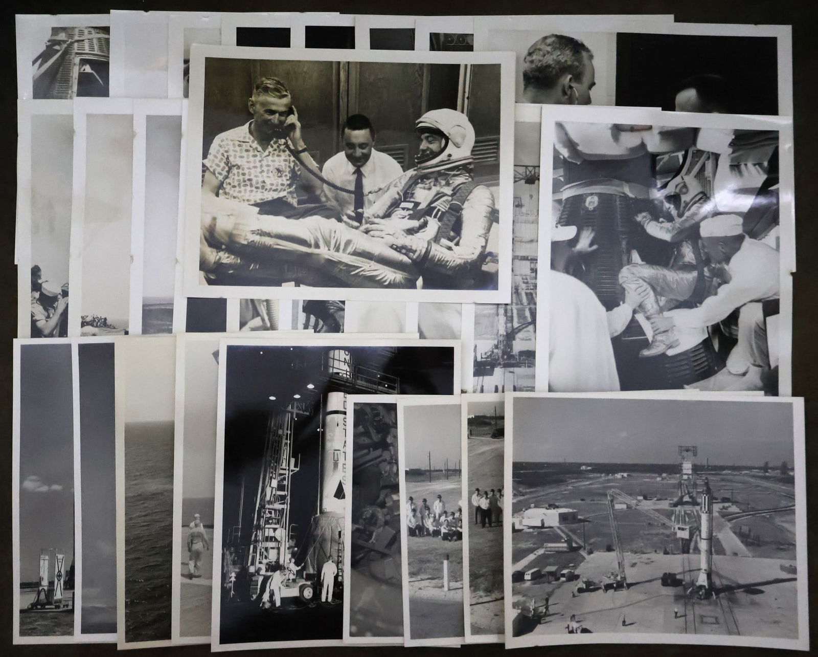 Alan Shepard MR-3 Original NASA & McDonnell Douglas Photographs (1 of 8)