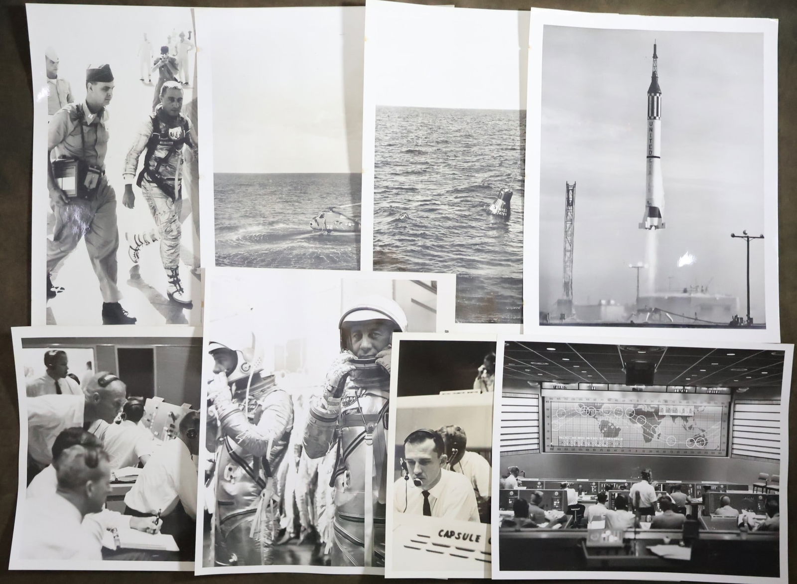 Original MR-4 Lost Capsule & Mission Photographs (1 of 5)