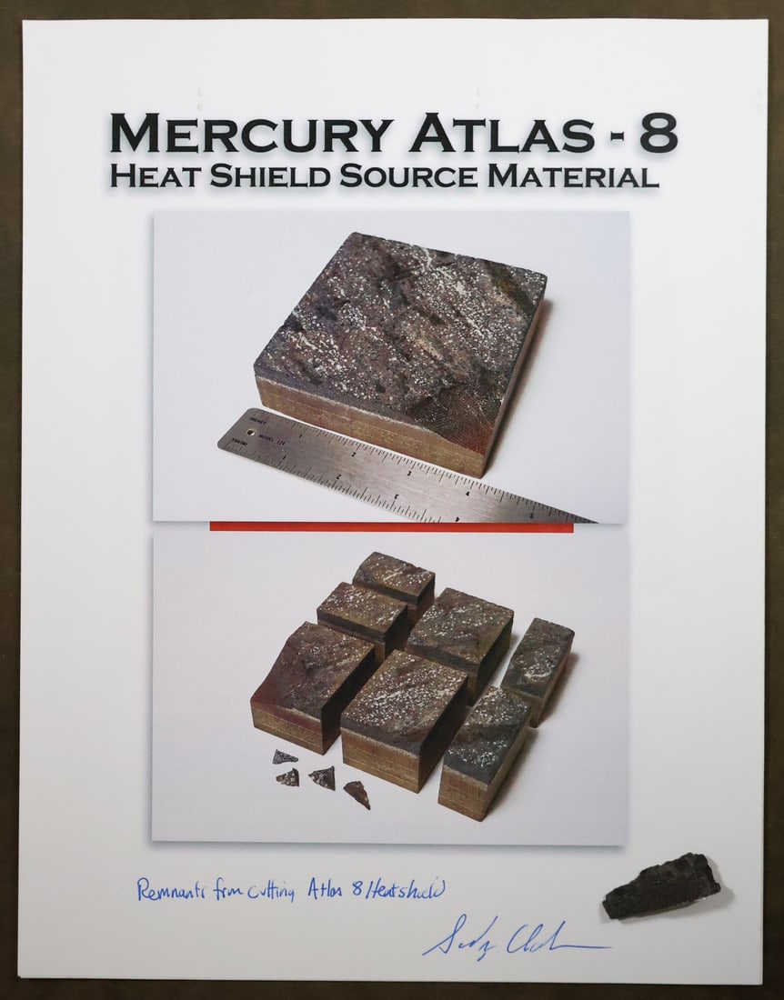 Mercury-Atlas 8 Heat Shield Fragment (1 of 5)