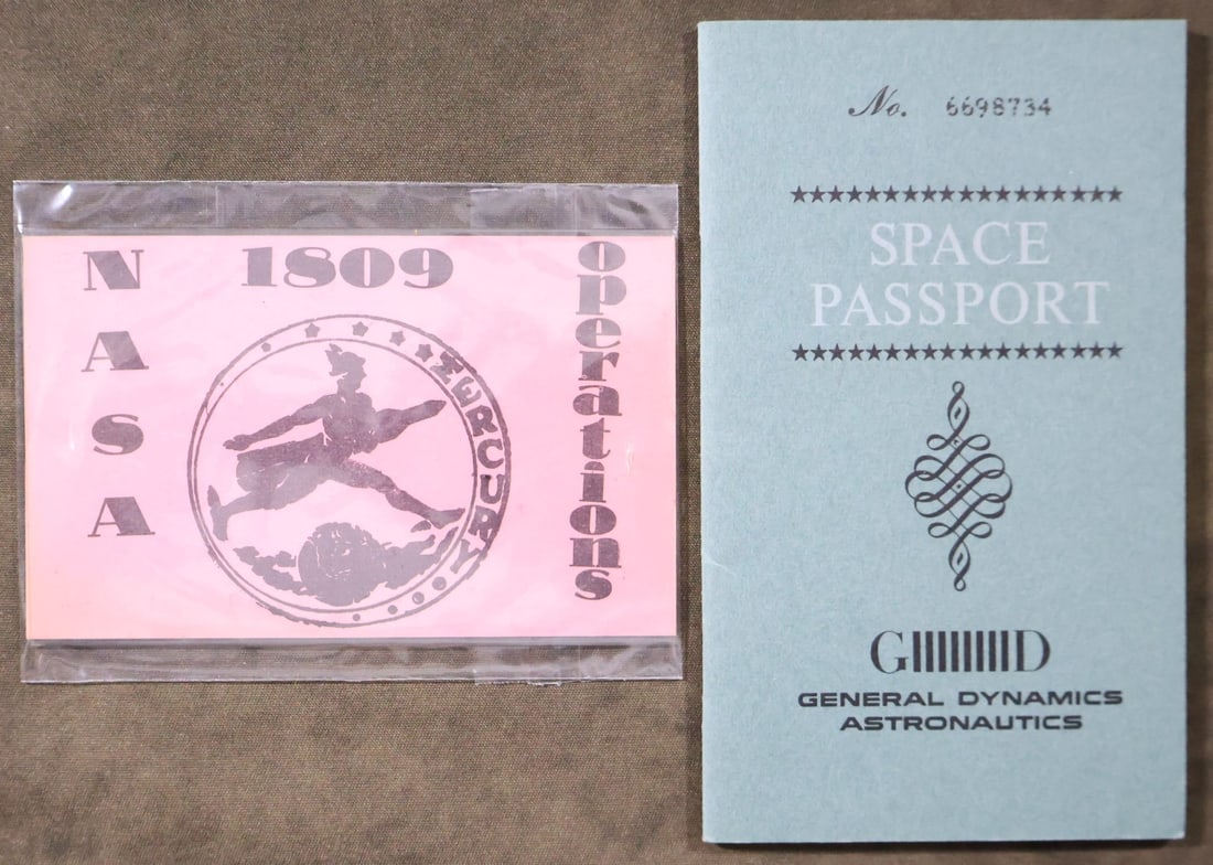 Mercury MA-5 Operations Access Badge & Space Passport (1 of 8)