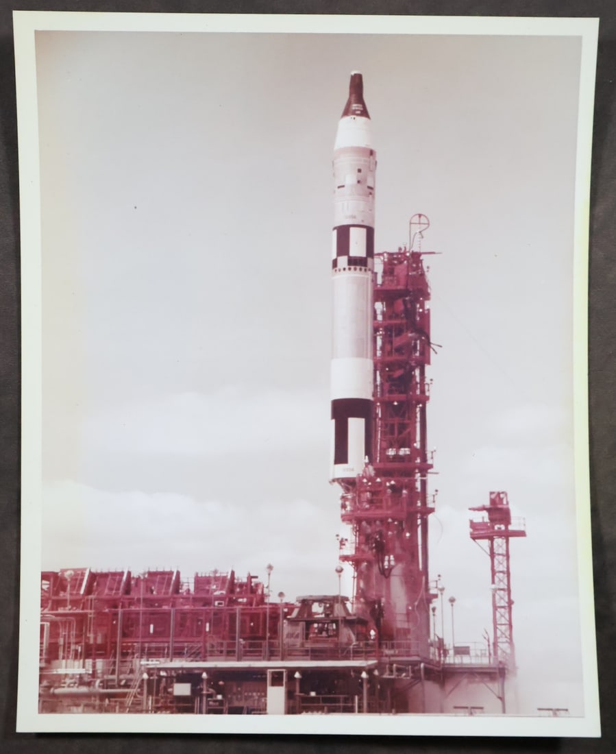 Original NASA Gemini GT-1 Launch Photograph (1 of 2)