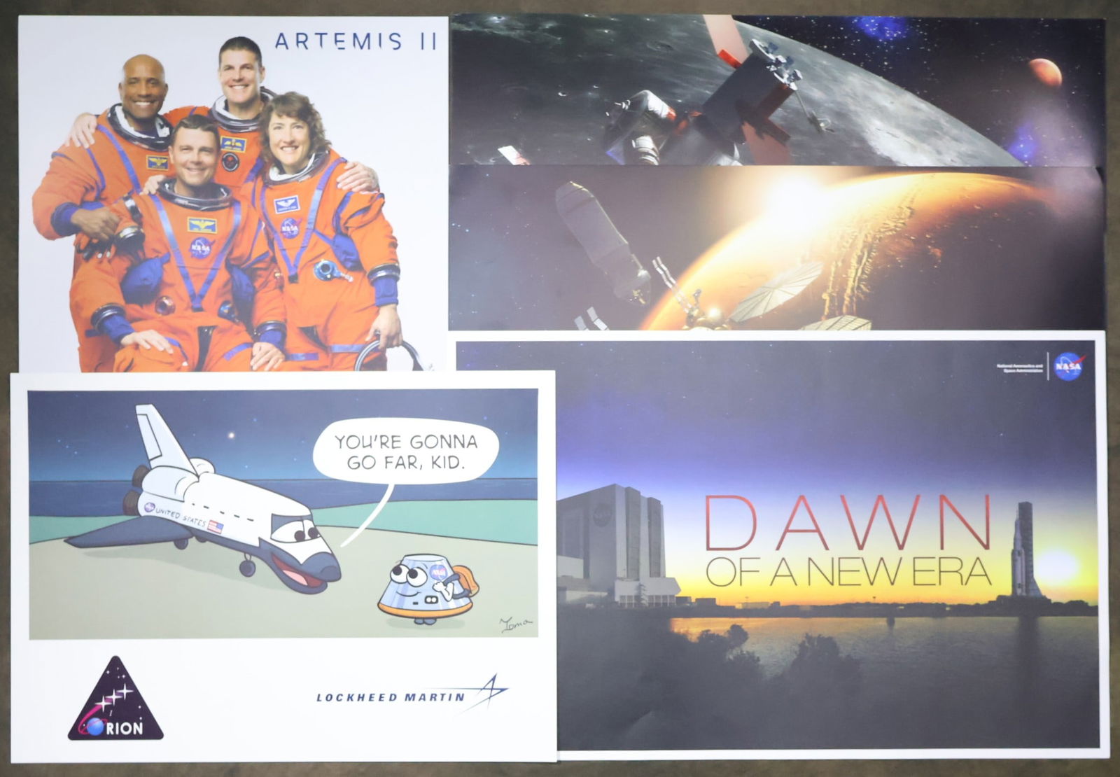 5 - Lockheed Martin Orion & Artemis Posters (1 of 8)