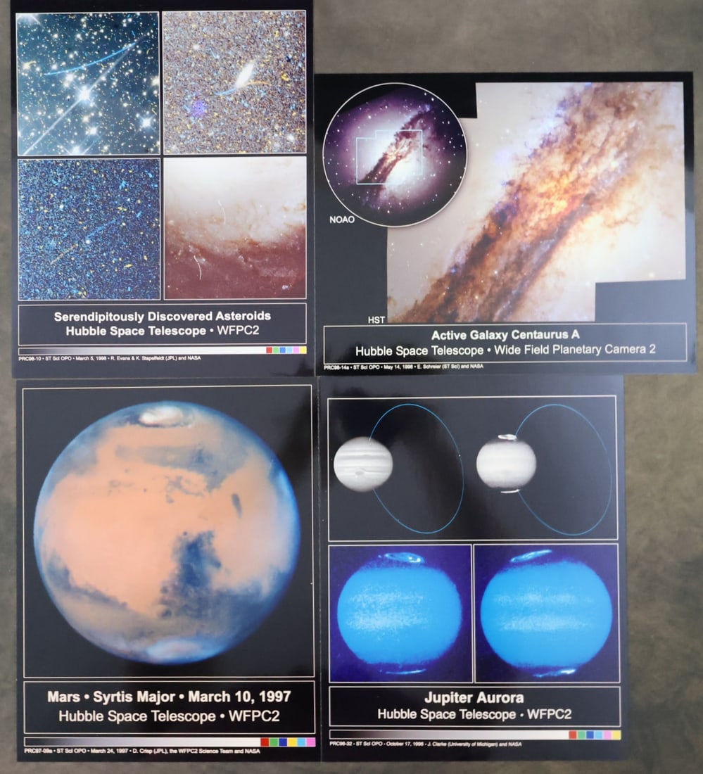 36 - NASA Hubble Space Telescope Galaxy Images with Facts Sheets (1 of 2)