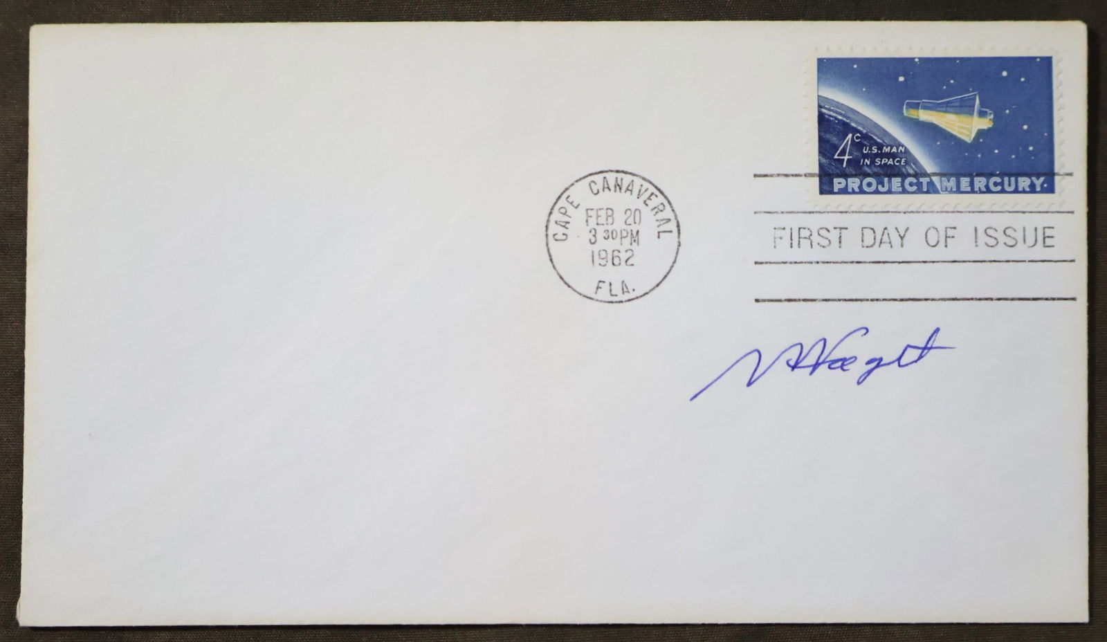Dr. Maxime A. Faget (NASA / V-2) Signed Cover (1 of 2)