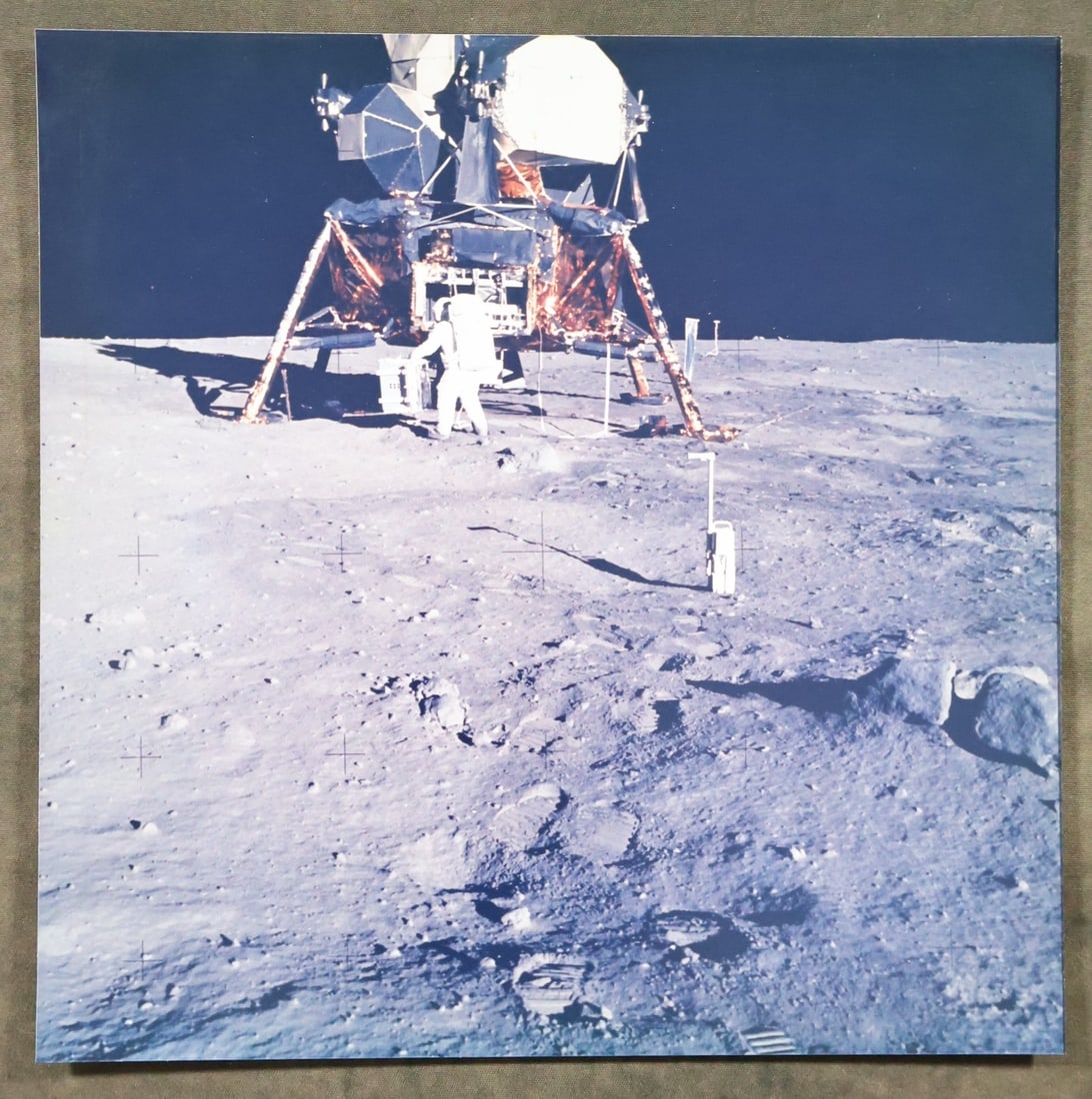 Original NASA Apollo 11 70mm Format 8"x8" Photograph (1 of 2)