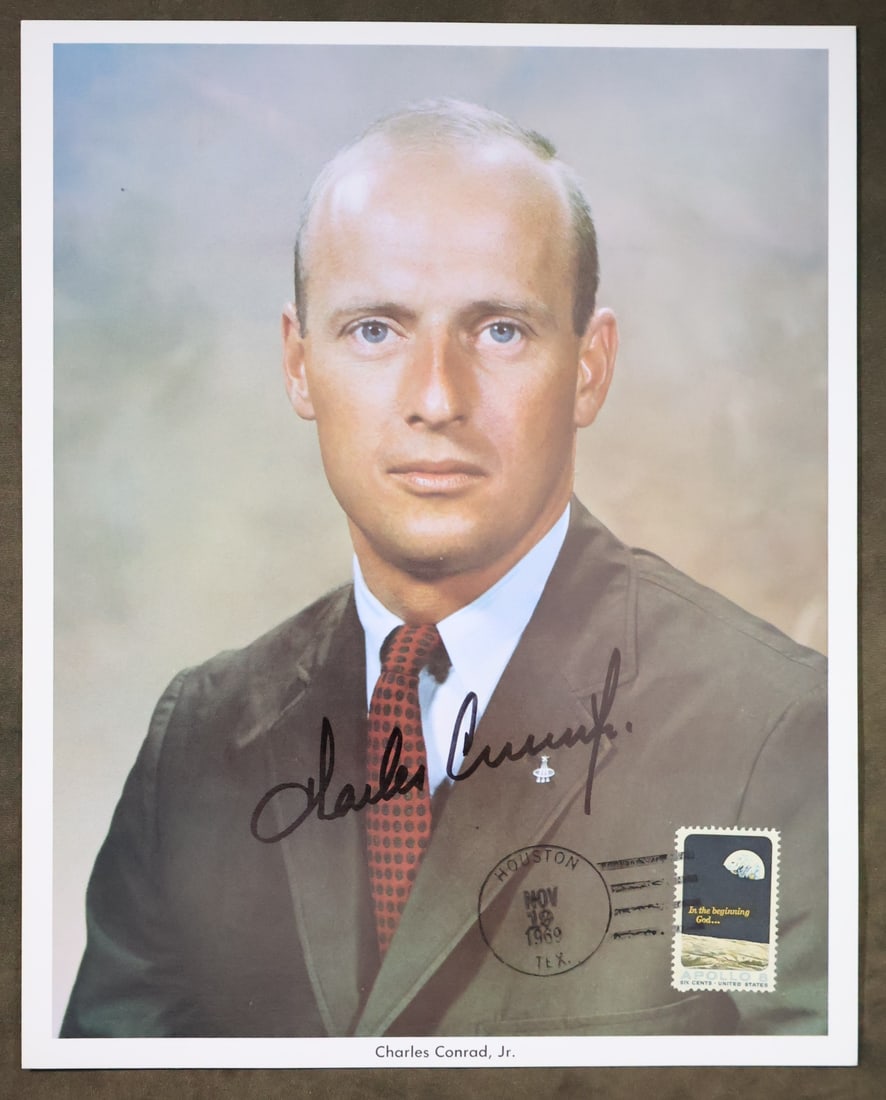 Charles Conrad Signed NASA Lithograph (1 of 3)