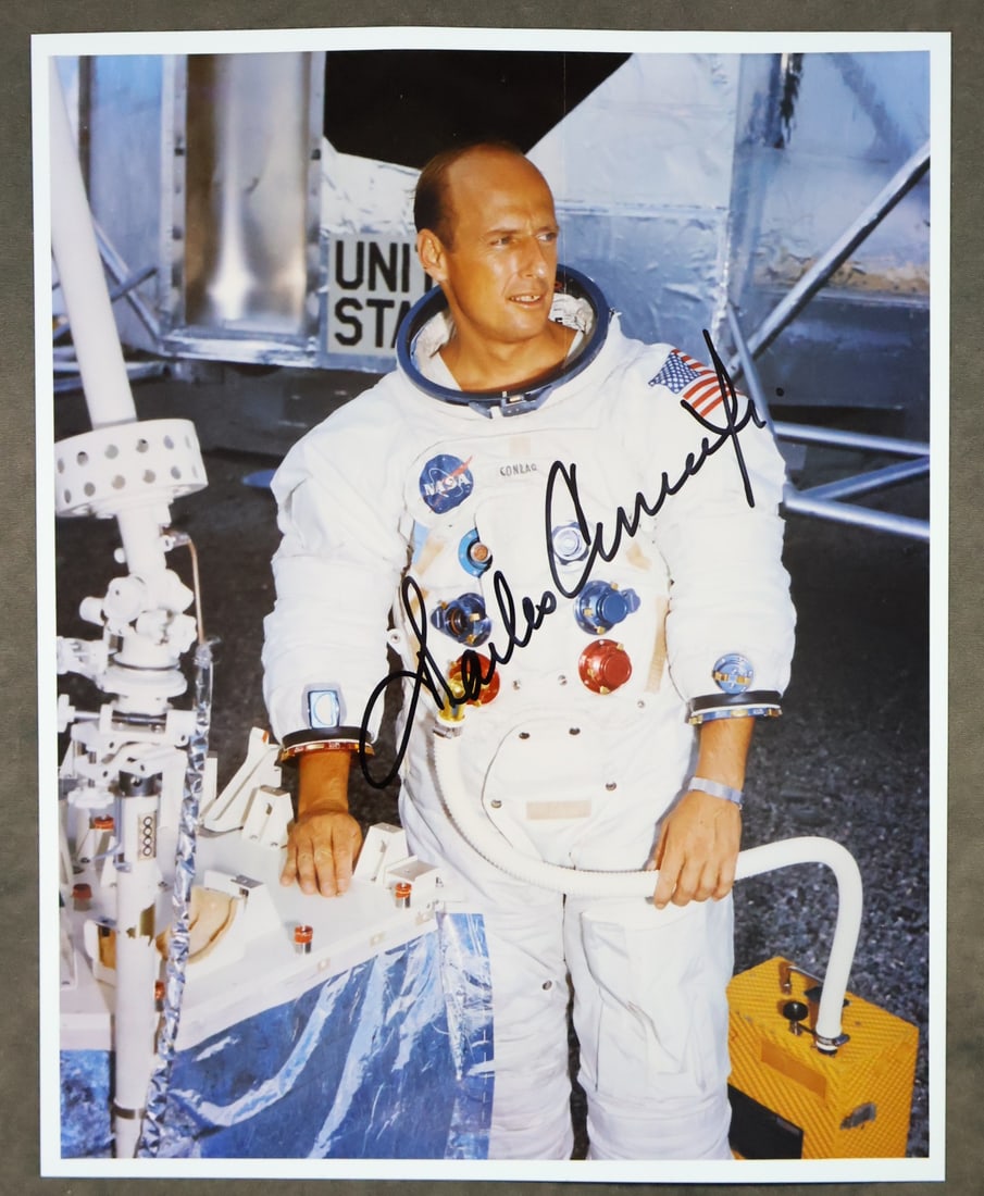 Astronaut Charles Conrad Signed Photograph (1 of 2)