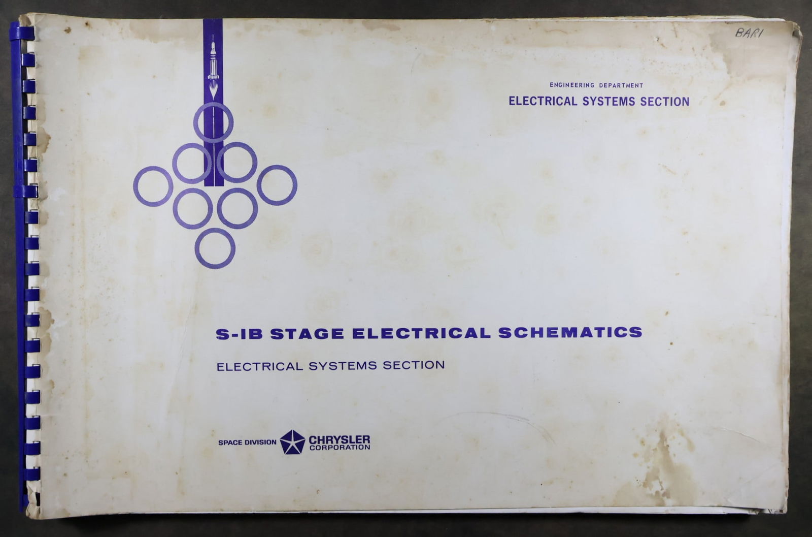 Saturn S-1B Stage Electrical Schematics Manual (1 of 5)
