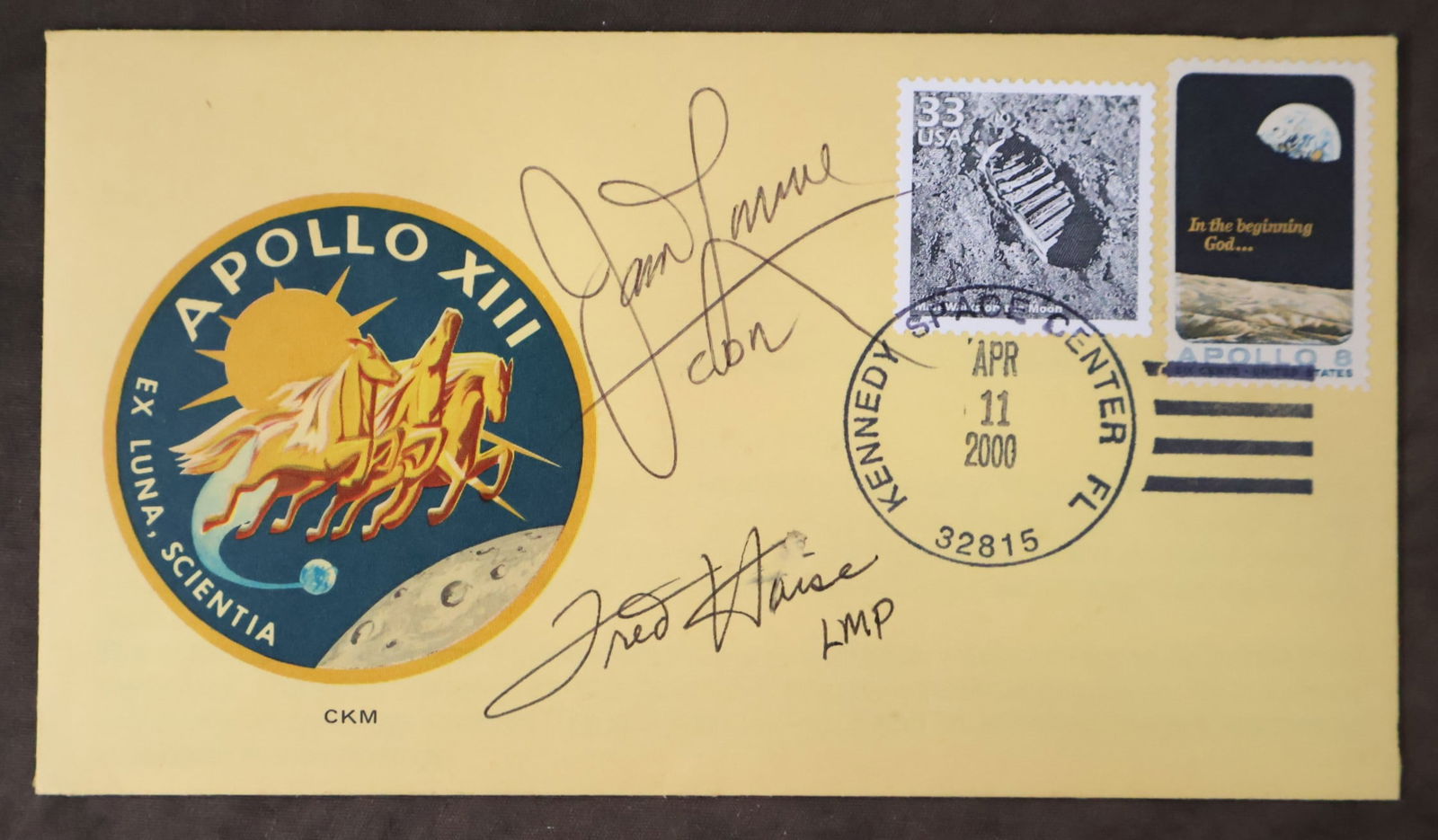 Apollo 13 Cover from the Fred Haise's Personal Collection (1 of 2)
