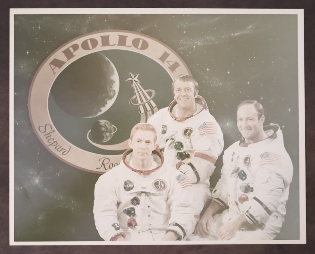 Apollo 14 Original 'Type 1' Crew Photograph (1 of 2)