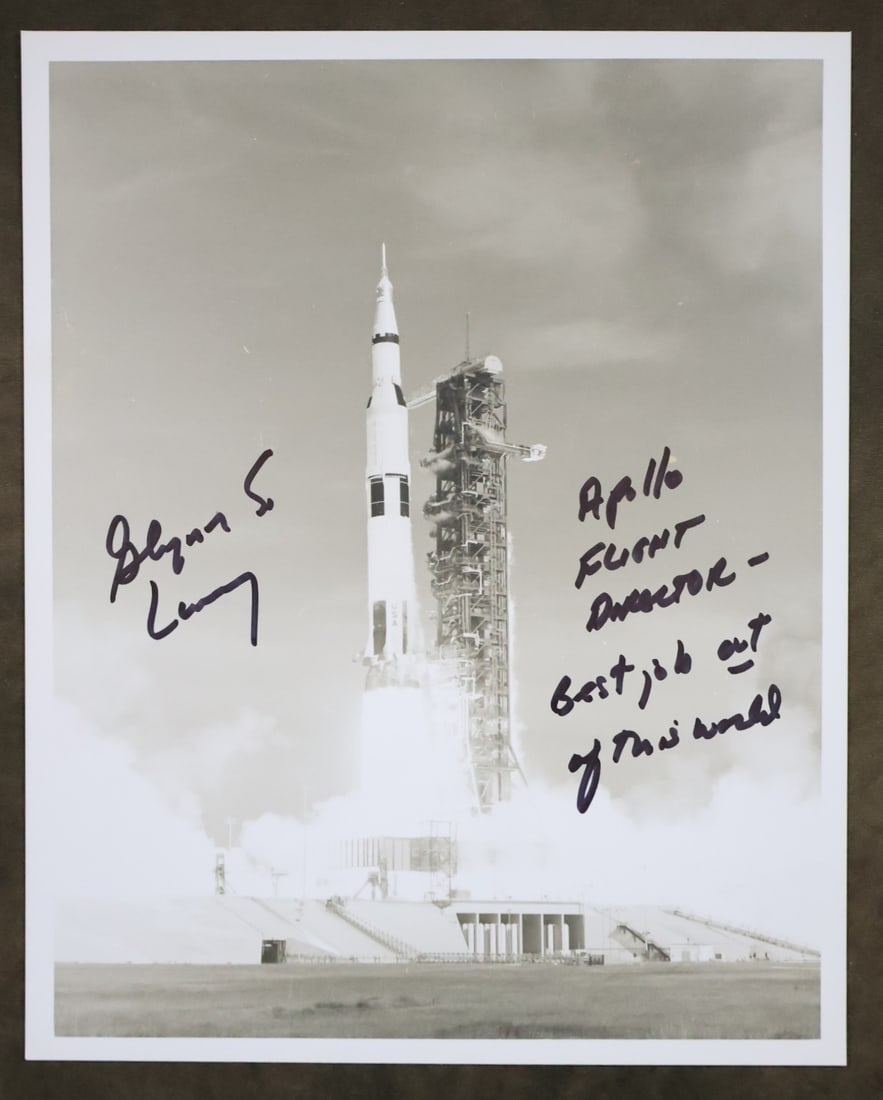 Apollo 15 Lift Off Vintage NASA Photograph (1 of 2)