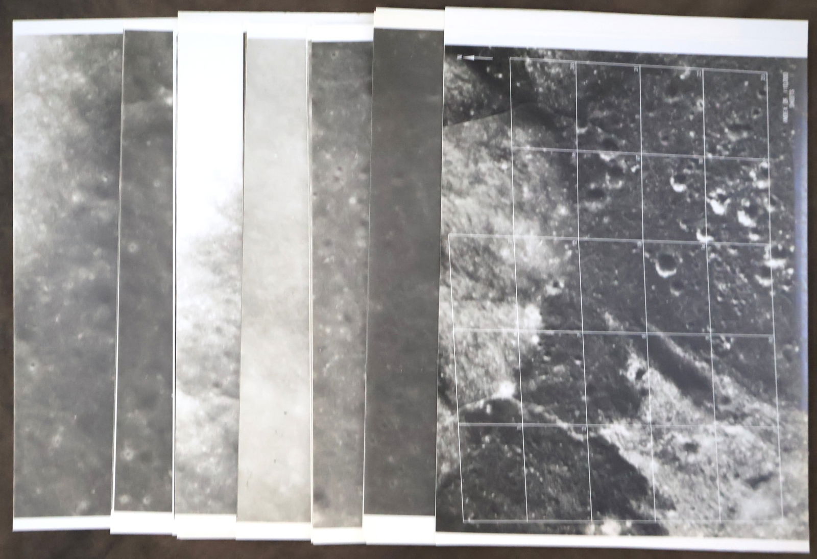Apollo 17 Photo Map Pages 1-23 with Index Sheet (1 of 2)