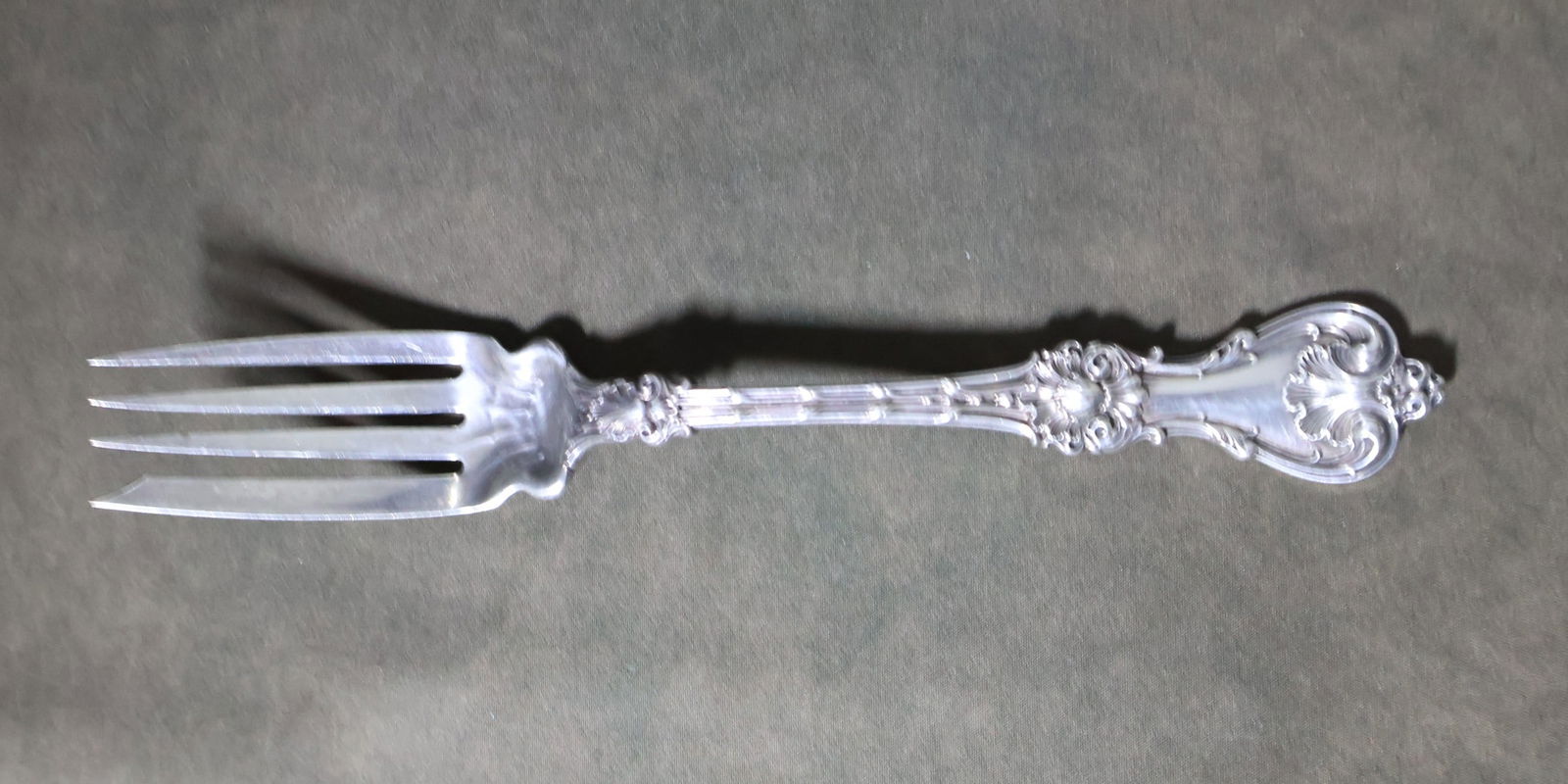 Heavy Sterling Silver Serving Fork (1 of 3)