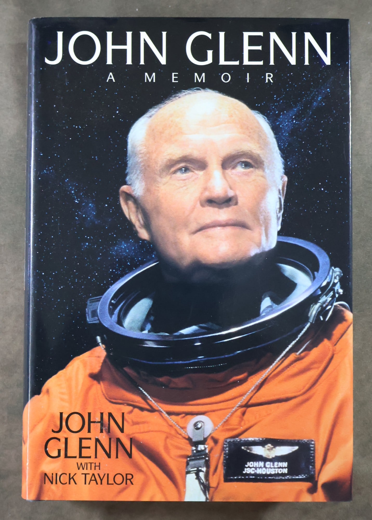 John Glenn Signed "John Glenn - A Memoir" Book (1 of 4)