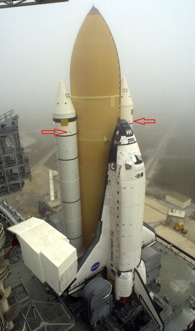 Space Shuttle SRB RS Command Antenna - 4