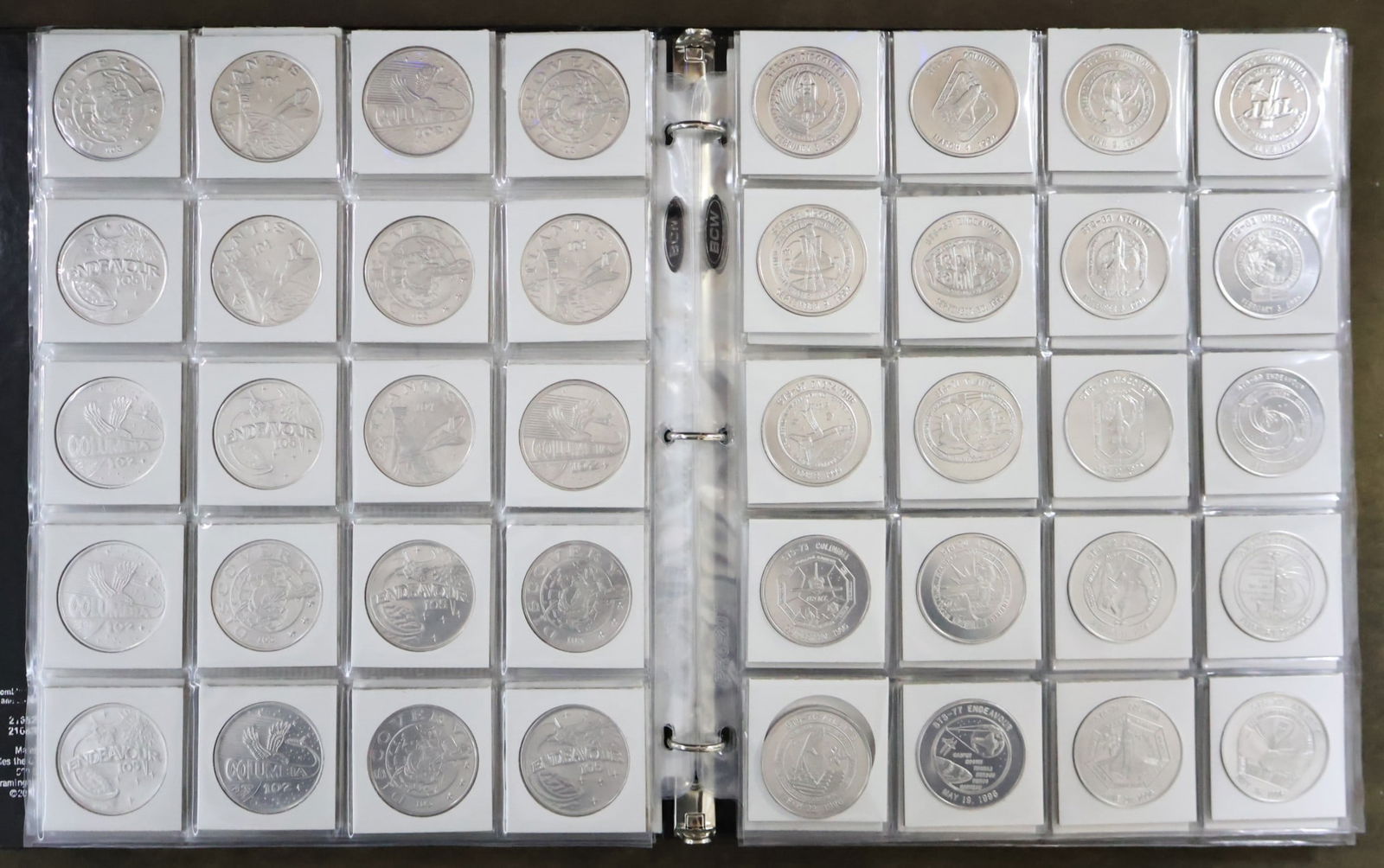 Space Shuttle Program Commemorative Coin Set - 3