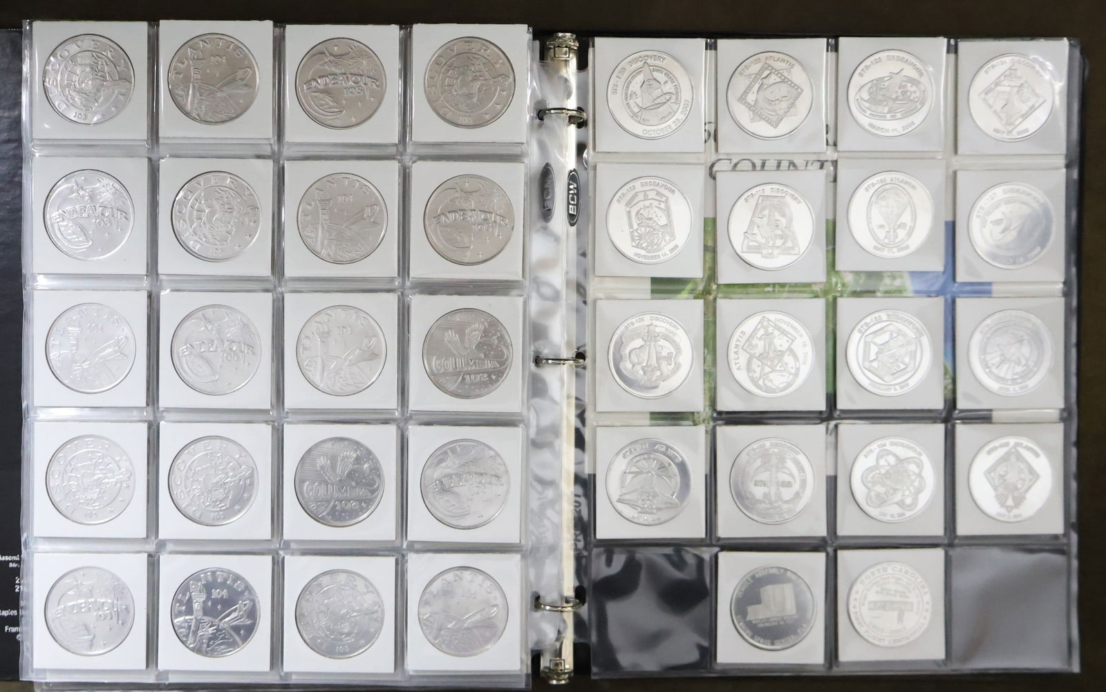 Space Shuttle Program Commemorative Coin Set - 4