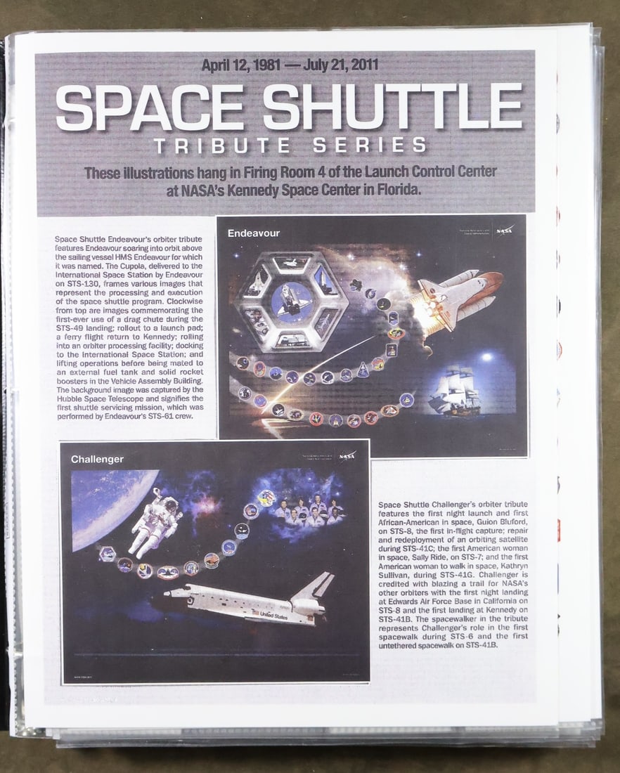 Space Shuttle Program Commemorative Coin Set - 5