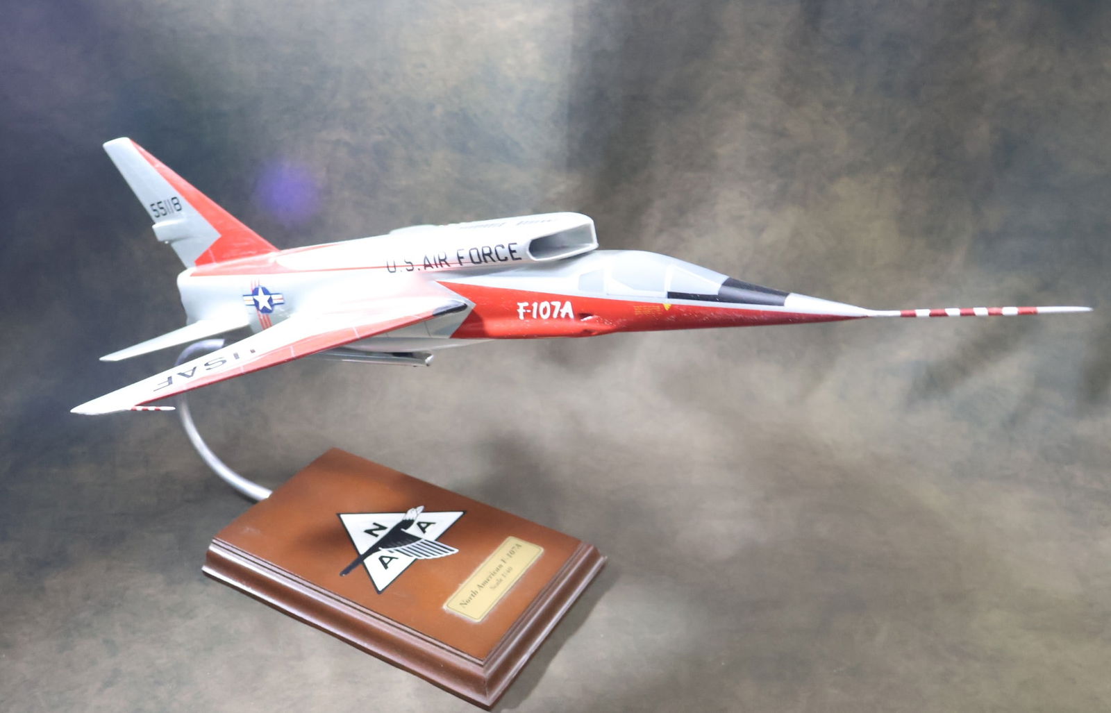 North American Aviation U.S. Air Force F-107A Aircraft Models (1 of 8)