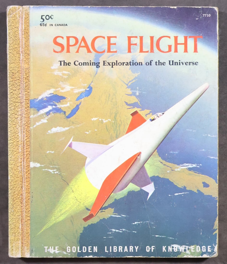 Vintage 1959 "Space Flight" Children's Book (1 of 5)