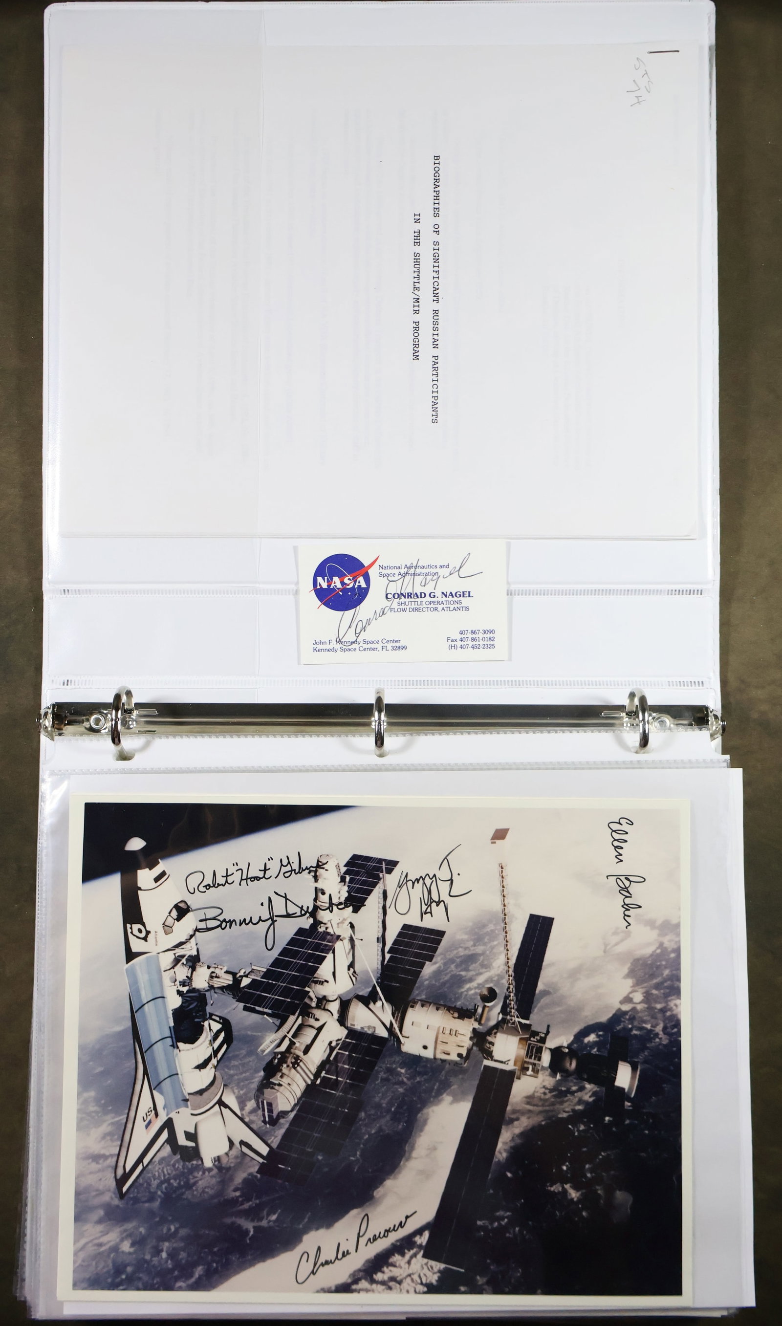 STS-71 Mission Multi Signed Collection - 2