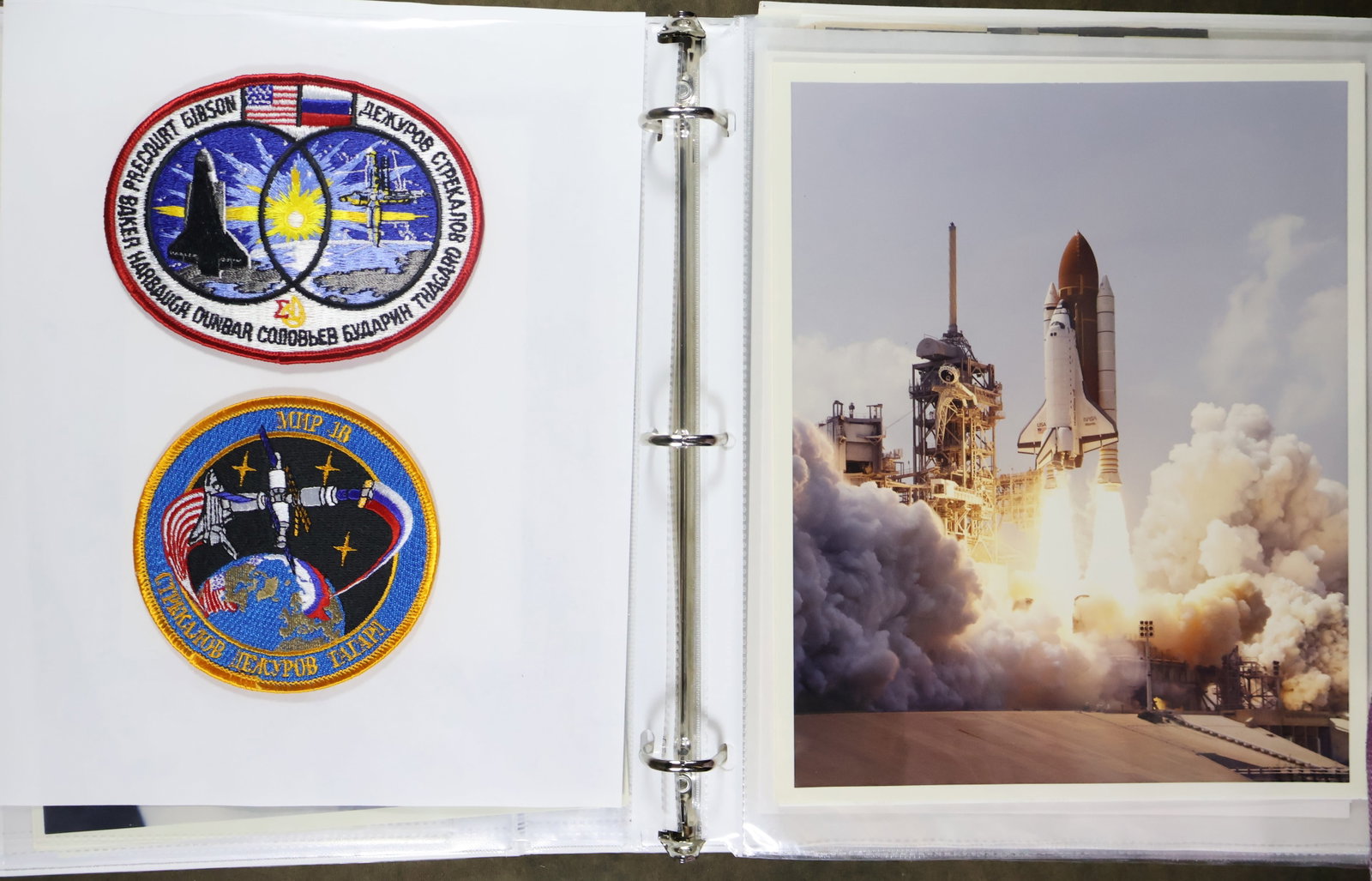 STS-71 Mission Multi Signed Collection - 4