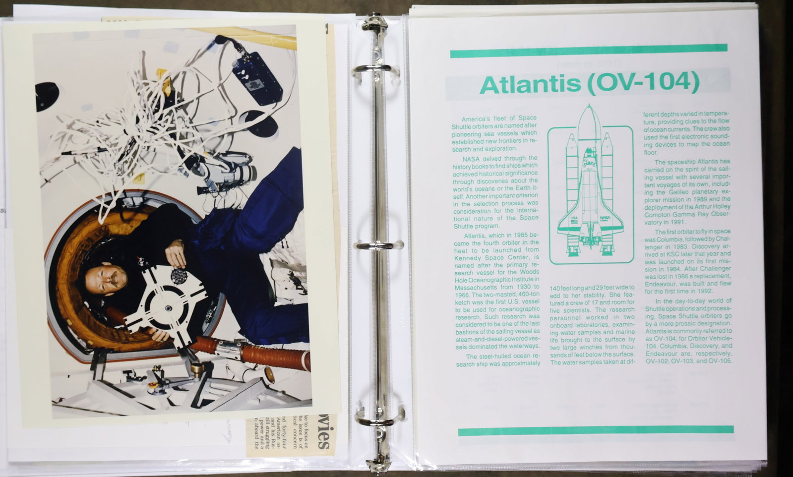 STS-71 Mission Multi Signed Collection - 6