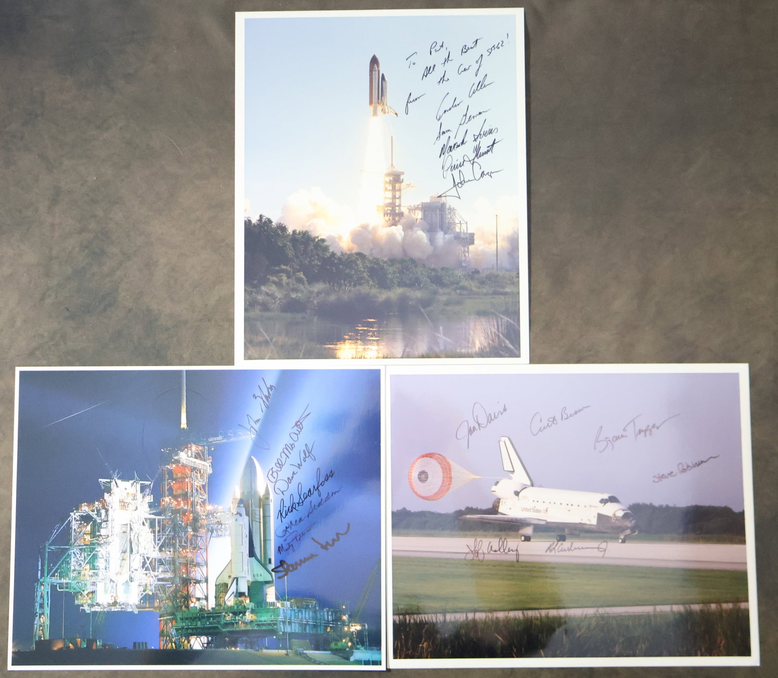 6 - Multi Shuttle Astronaut Signed Items - 3