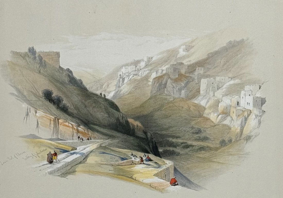 David Roberts - The Pool of Siloam: David Roberts' most famous work, Views in the Holy Land, Syria, Idumea, Arabia, Egypt, & Nubia, was published by E. G. Moon in London between 1846 and 1849. This work is known for its extremely detail