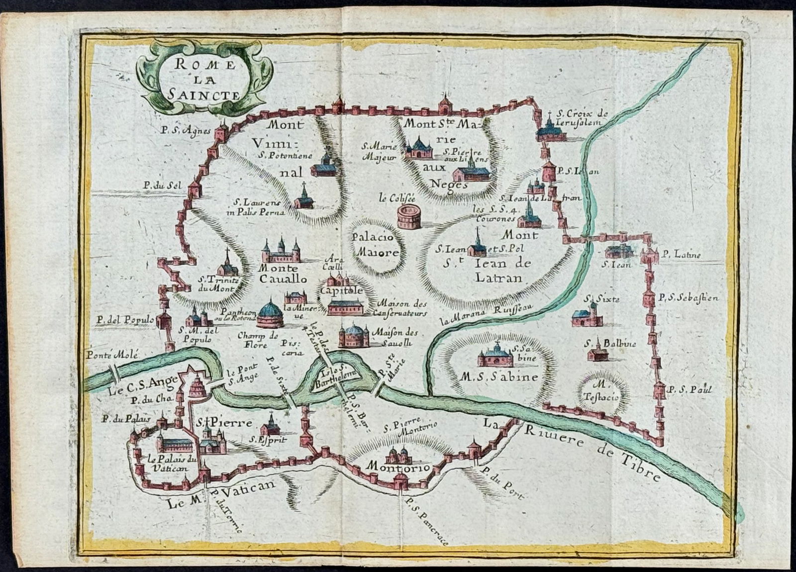 Duval - Map of Rome, Italy (1 of 1)