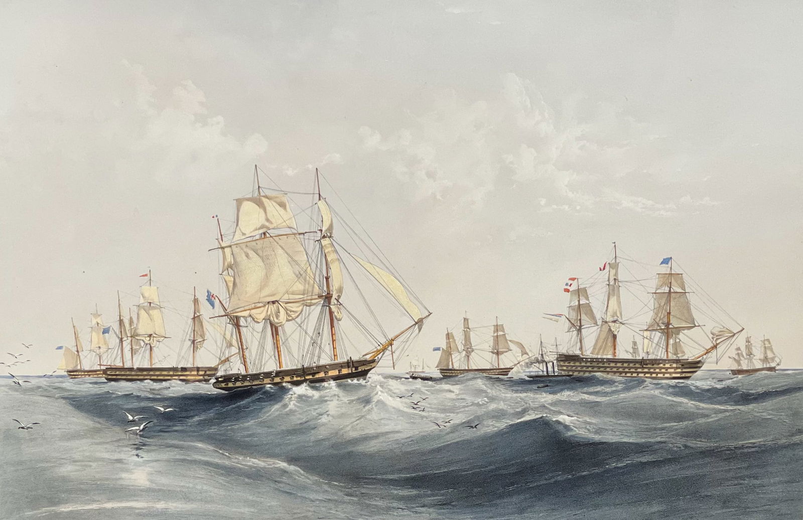 Brierly - Sending on board the Admiral for Letters at Sea (1 of 2)