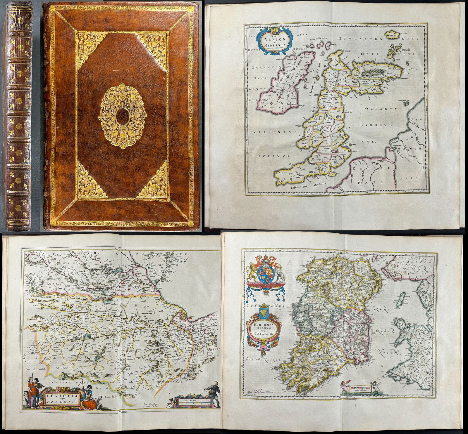 Blaeu's Tooneel des Aerdrycx - Fifth Volume with 55 Engraved Maps (1 of 20)