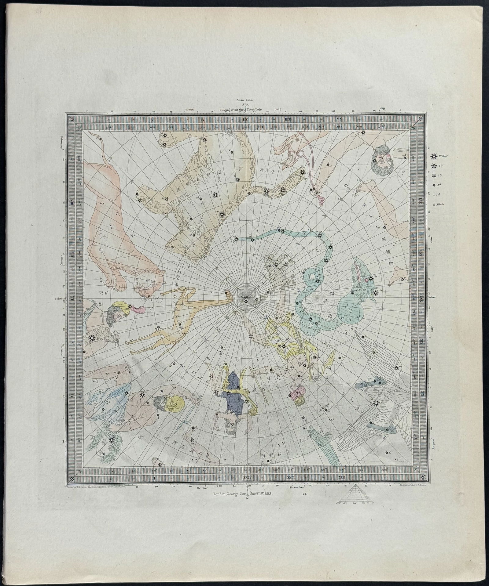 Stanford - Celestial Chart. 217 (1 of 1)