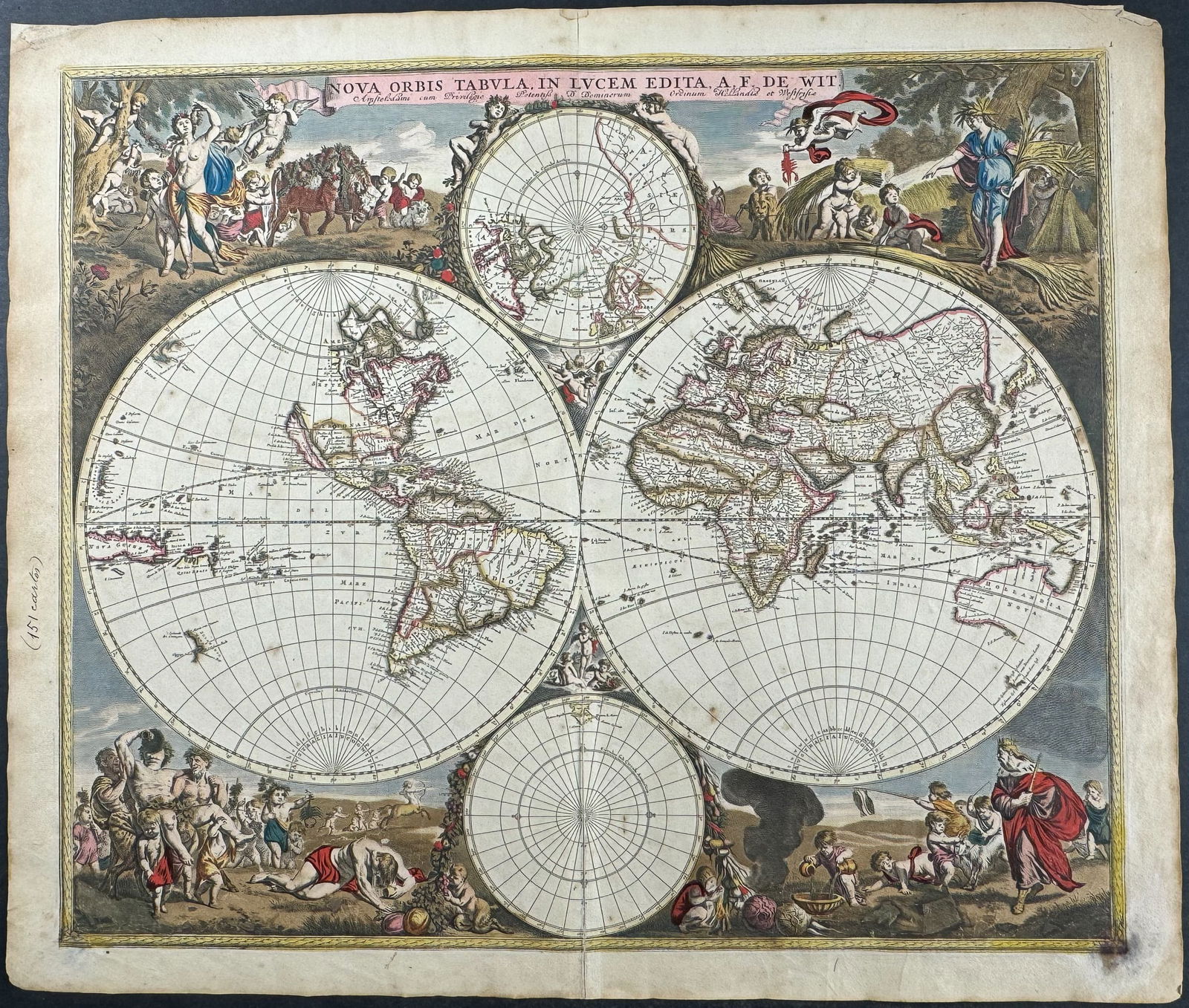 De Wit - Map of the World (1 of 2)