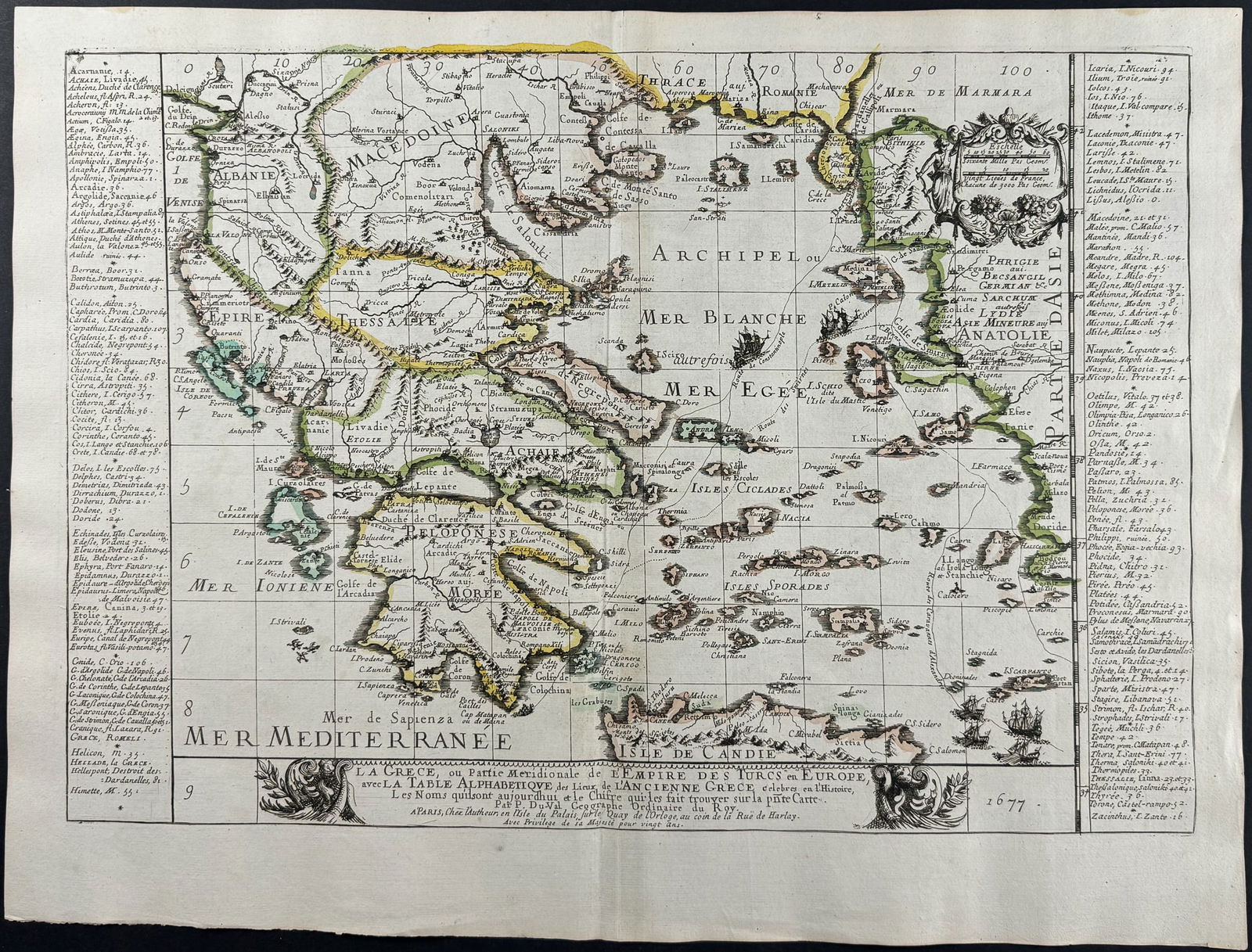 Du Val - Map of Greece (1 of 1)