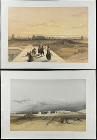David Roberts - Pair of Lithographs from Egypt & the Holy Land