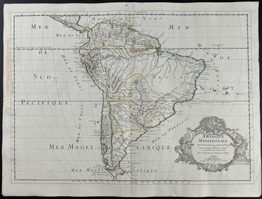 Sanson - Map of South America